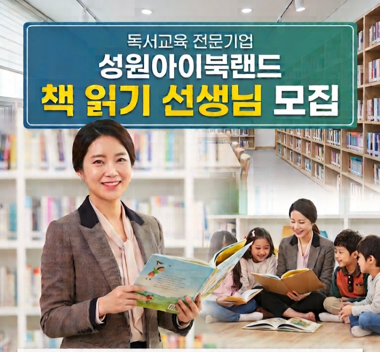 책읽어주는 선생님 모집
