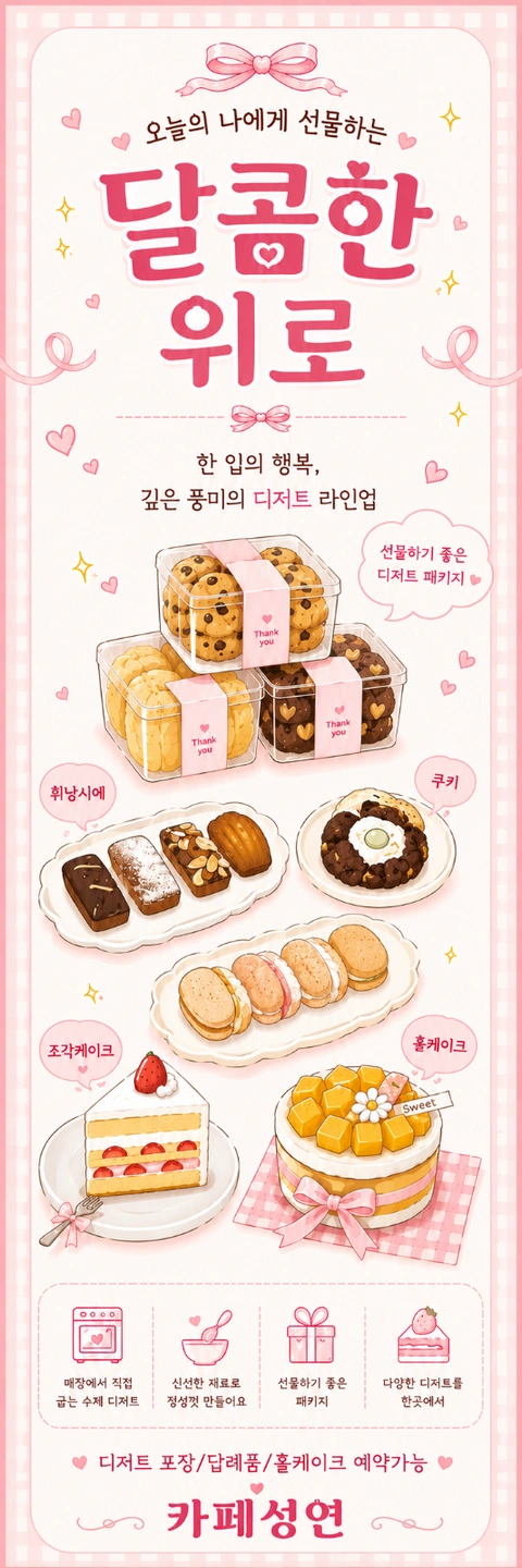 카페성연 디저트직원 구합니다.