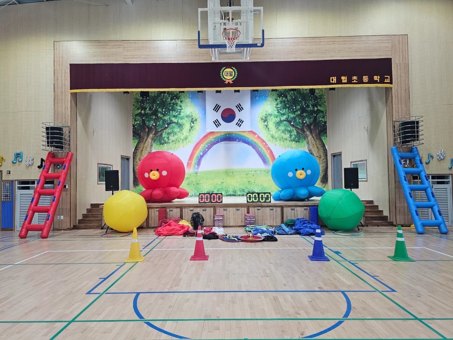 중학교 실내미니운동회 스태프
