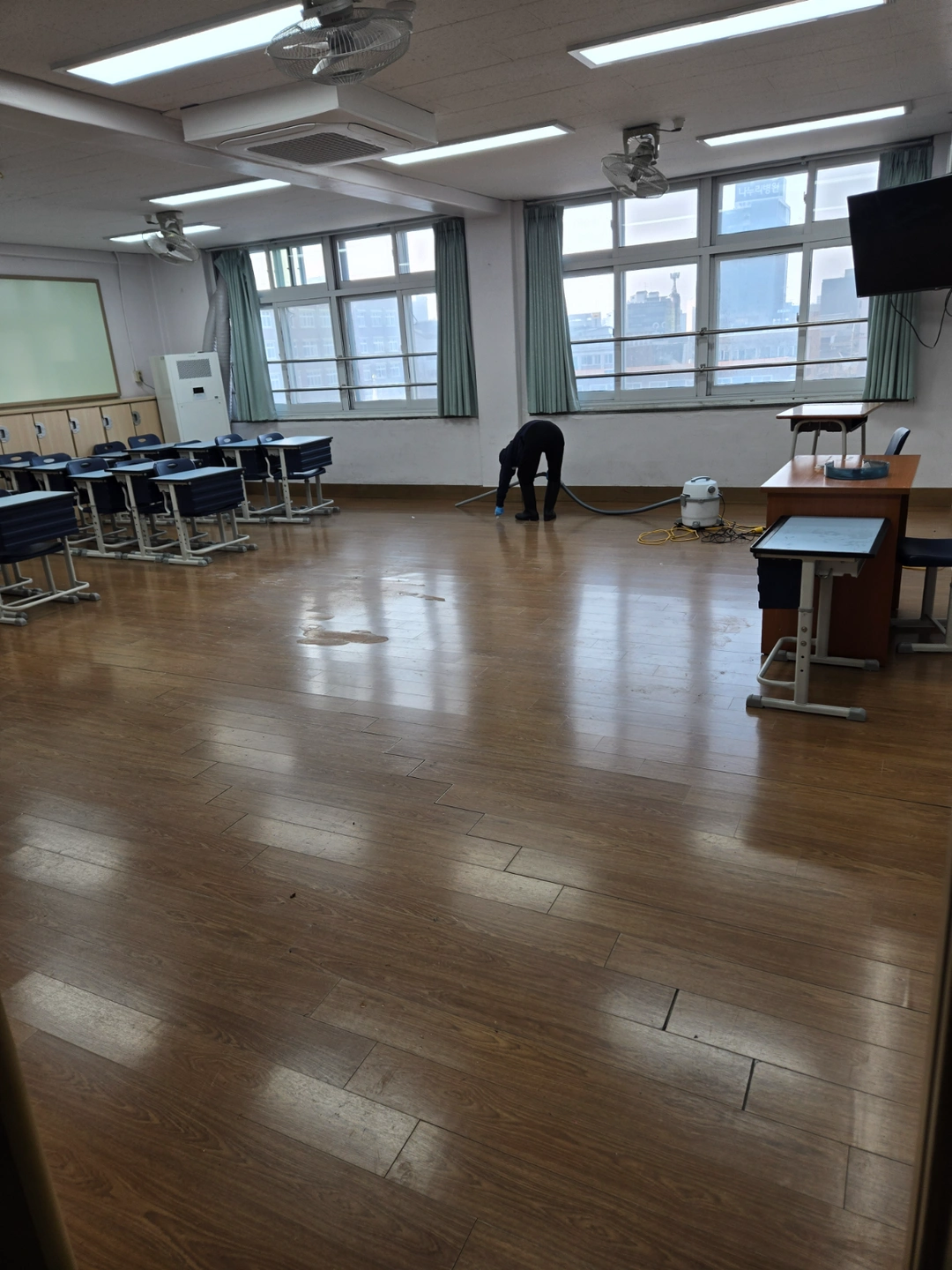 동탄2 학교 대청소 같이 하실분