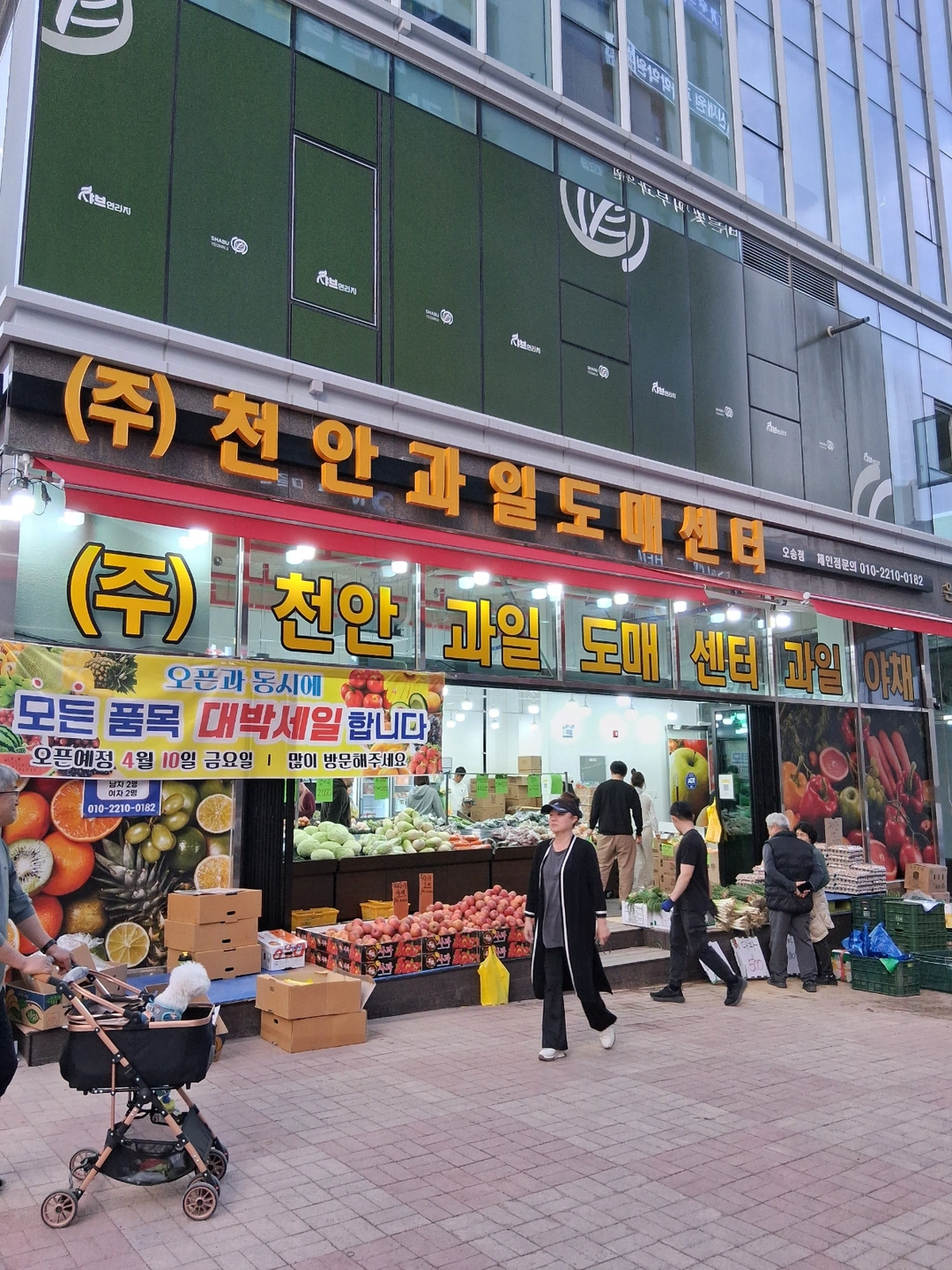 천안과일센터오송점오픈맴버모집중