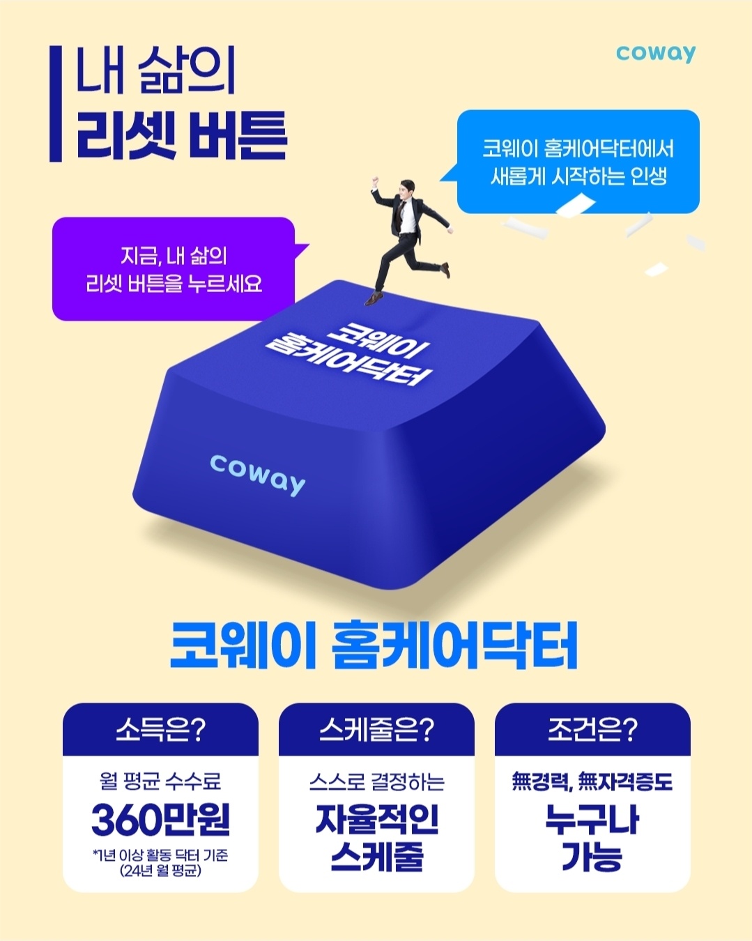코웨이 홈케어닥터 모집! 공고 썸네일