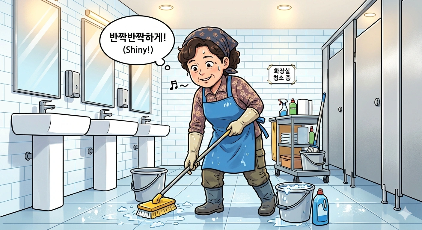 [광진구(자양동) 초등학교 화장실미화 (4일)
