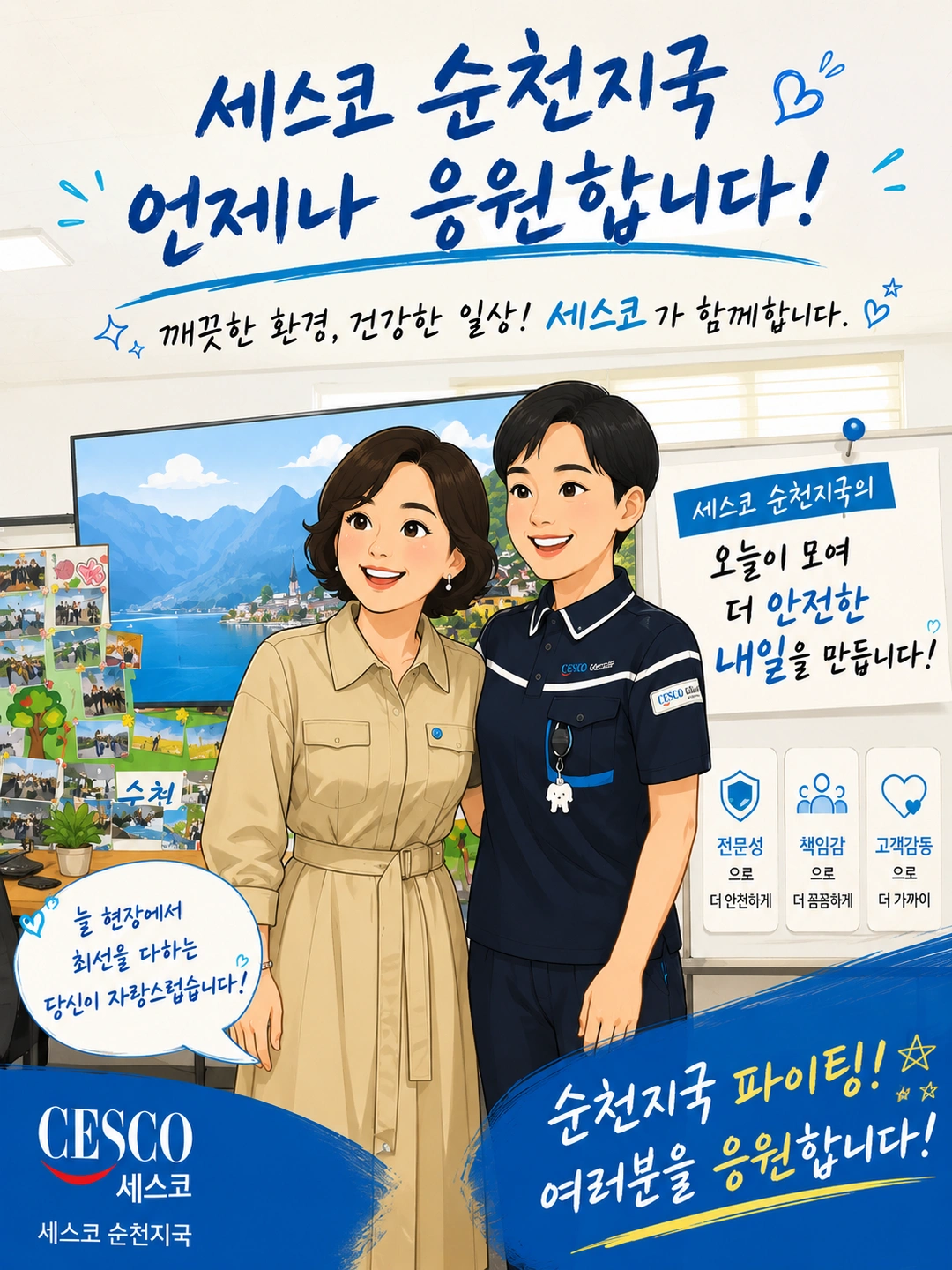 세스코 순천지국 솔플래너 모집합니다 (순천, 광양)