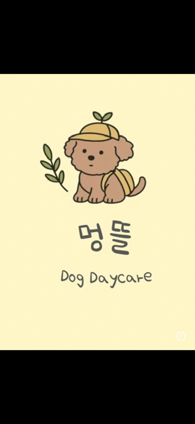 멍뜰 강아지 유치원 보조 선생님