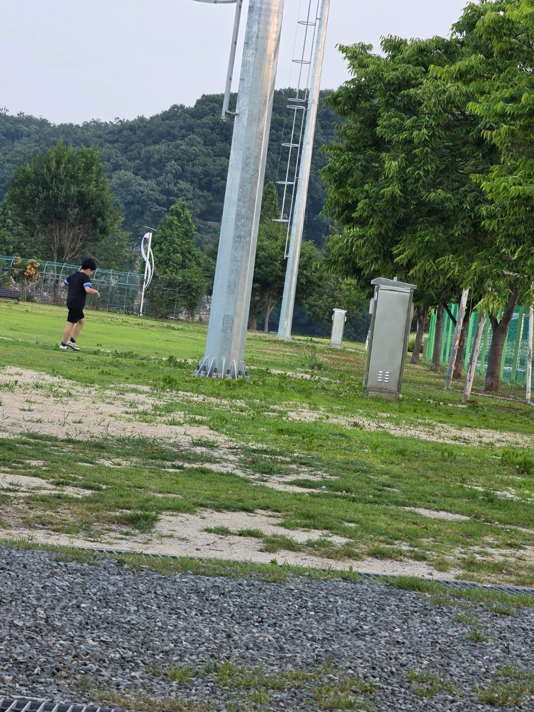 5학년을 가르치는 선생님.