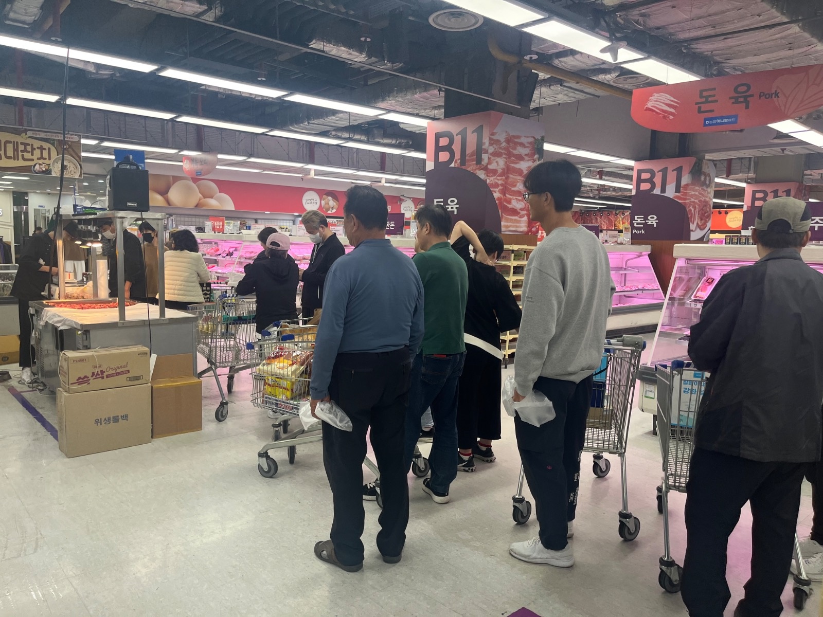 하나로마트 양념육 행사 도우미 공고 썸네일