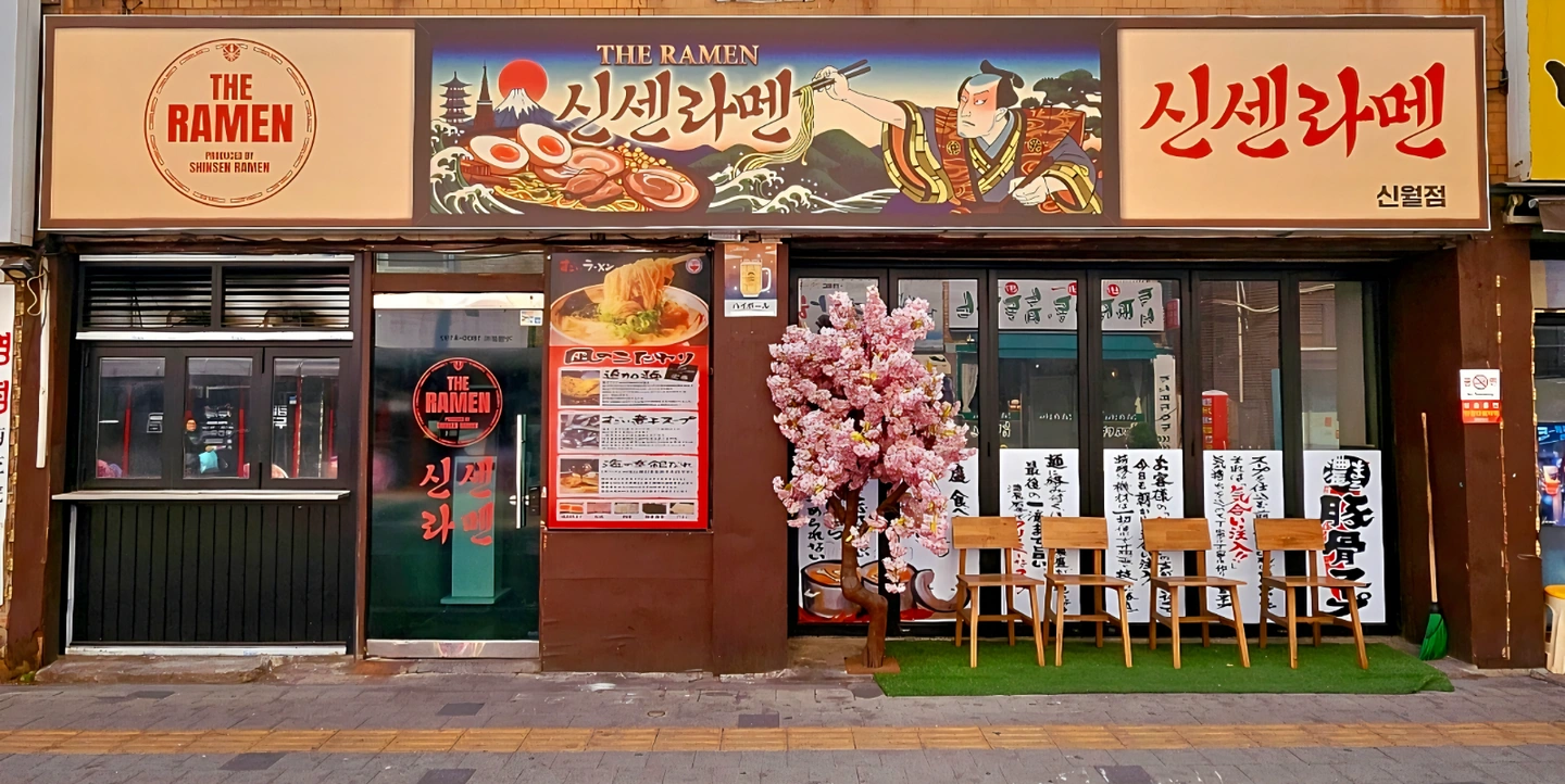 신센라멘 신림점 야간 주방파트&직원 모집