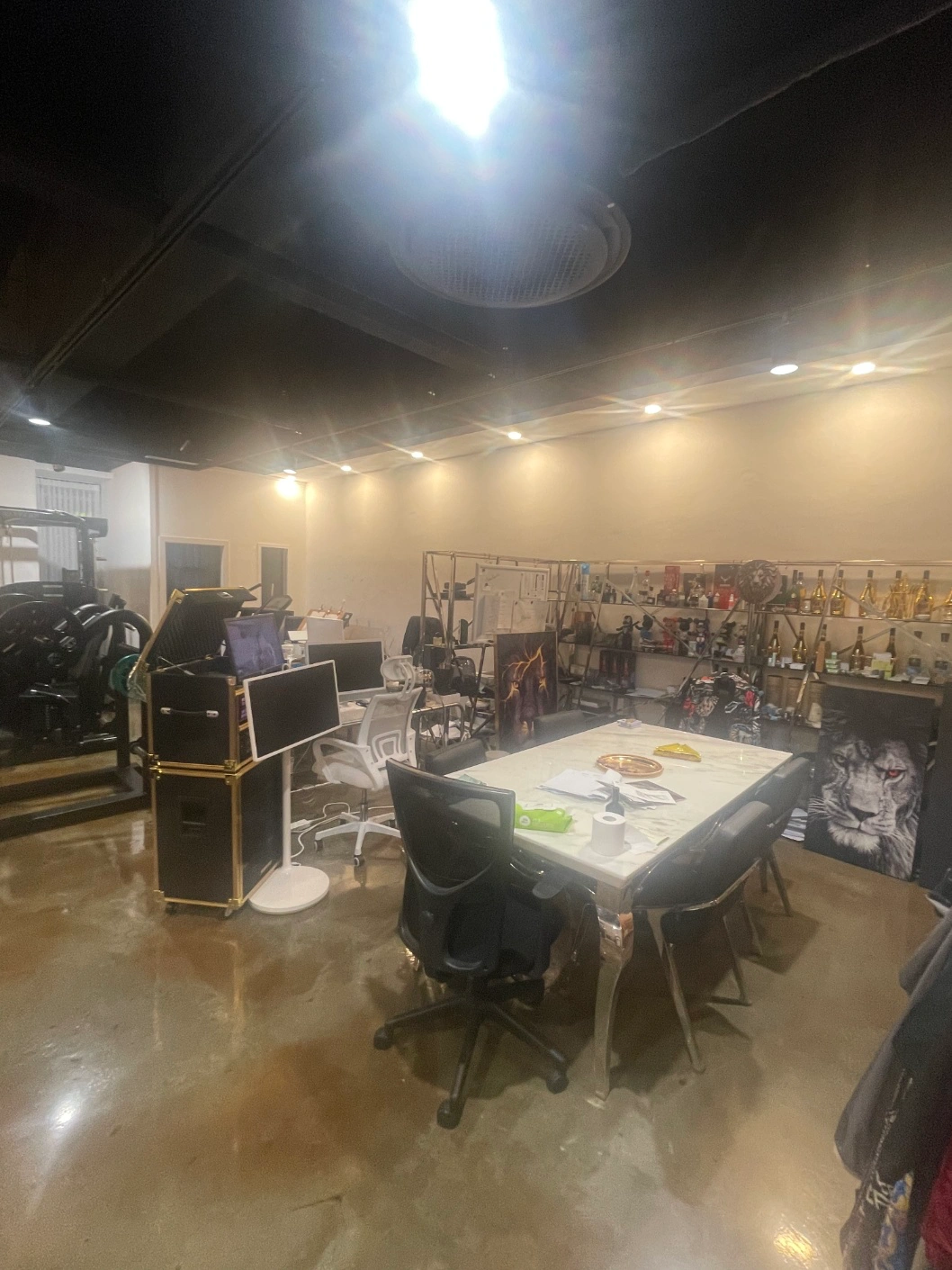 40평 에어컨 배관정리