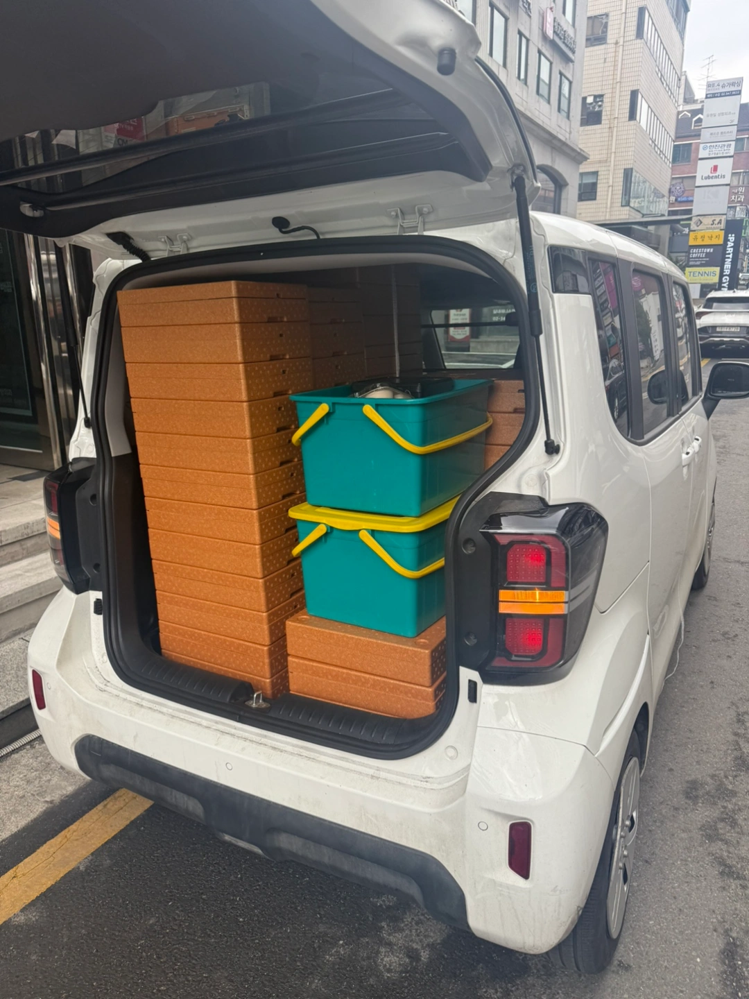 오전 도시락 배달