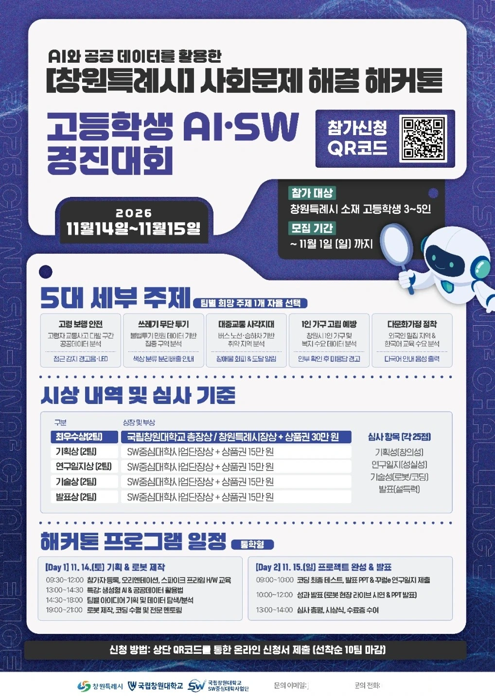 사례금 20만원을 드립니다(고등학생 공모전 모집)