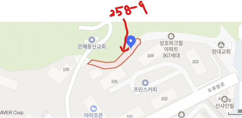 토지 사진 찍기