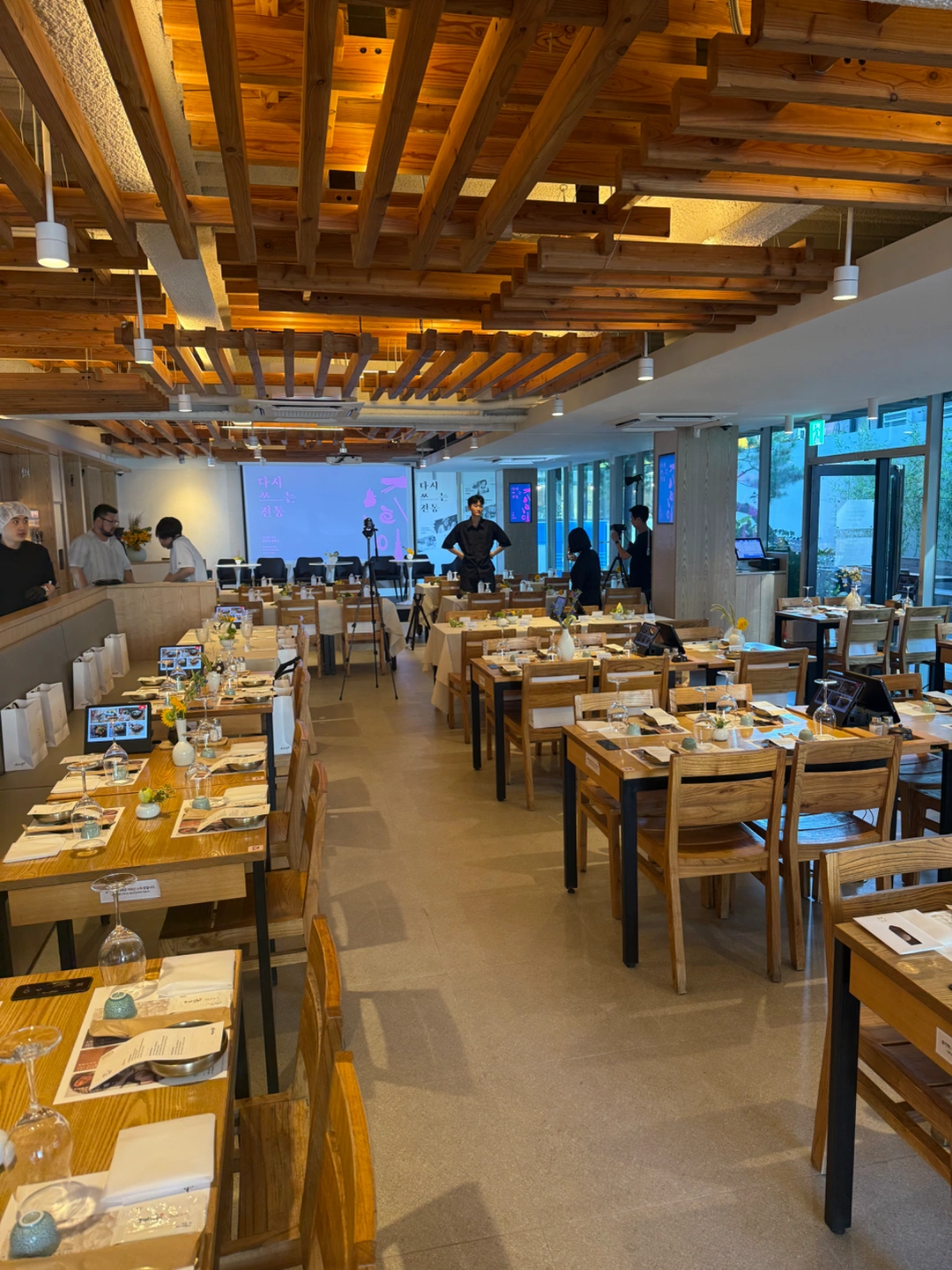순대실록 주방직원