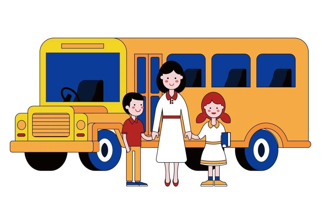 버스 등하원 도우미 선생님 구인 합니다.(식사동 학원)