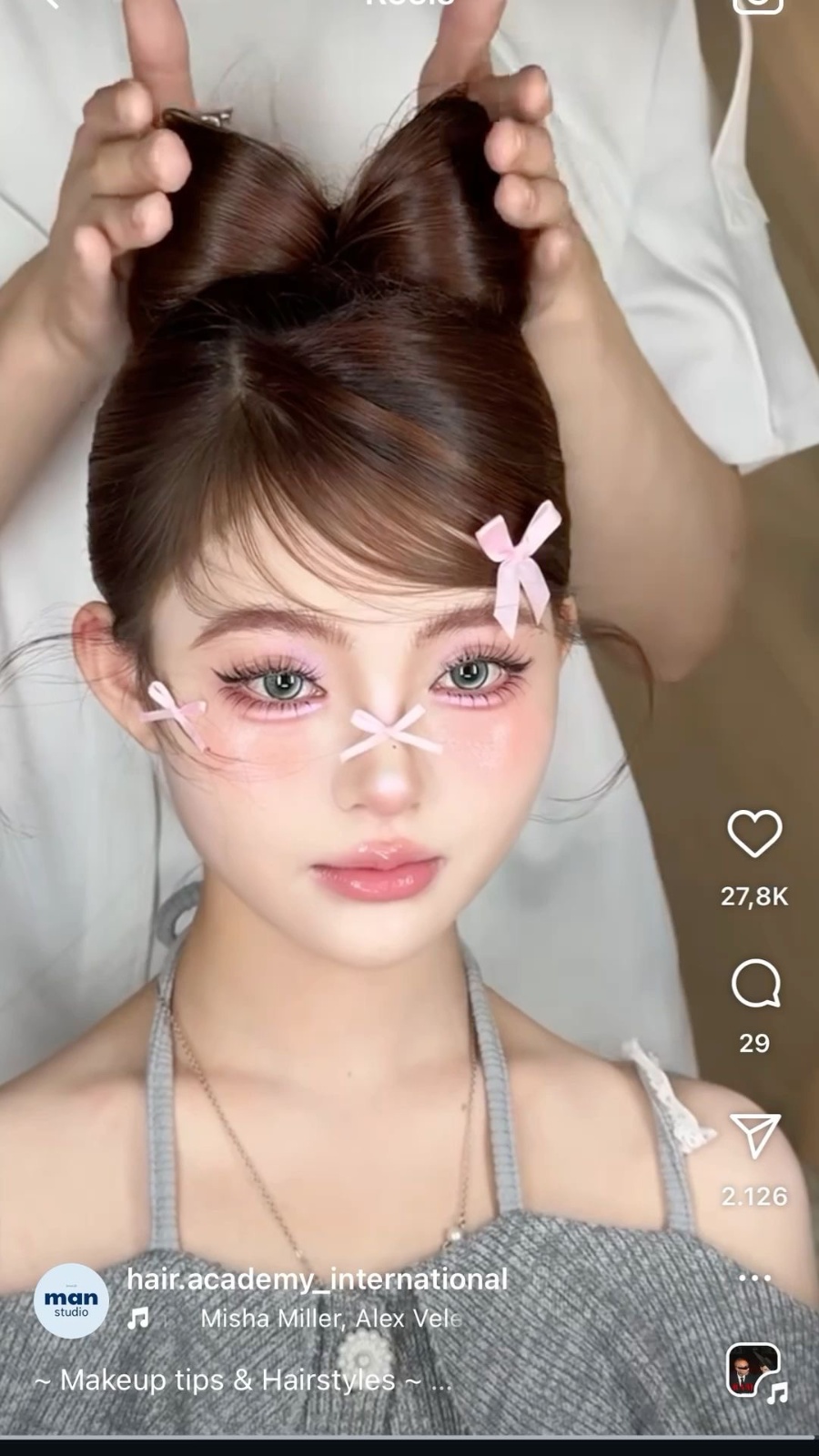 메이크업 포토폴리오 모델 공고 썸네일