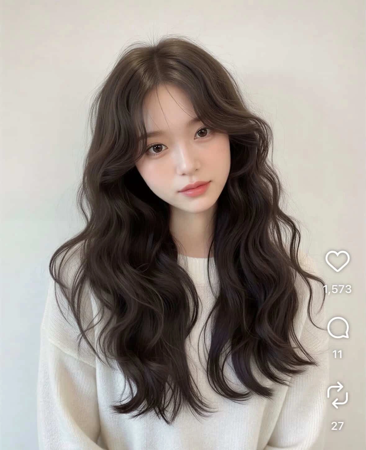 헤어컨설팅 펌 염색시술 모델