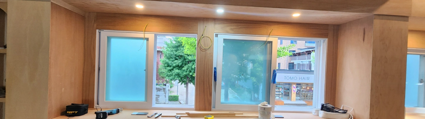 샷시틀 철거 (재사용)