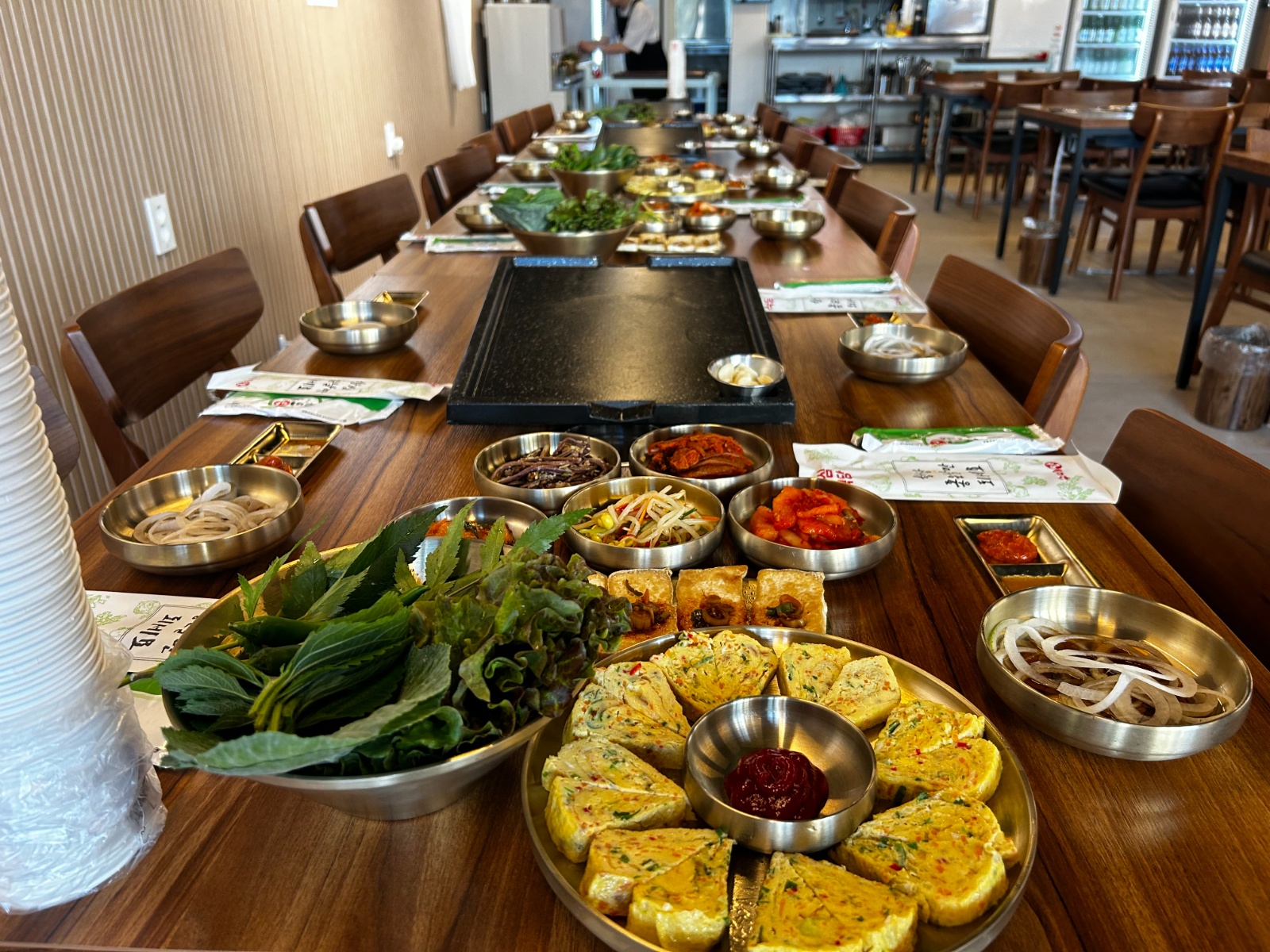 점심시간 식당 홀 서빙 업무 공고 썸네일