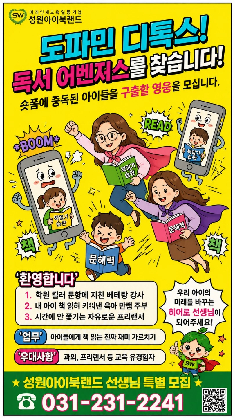 책 읽어주기 선생님 / 대여 선생님 모집