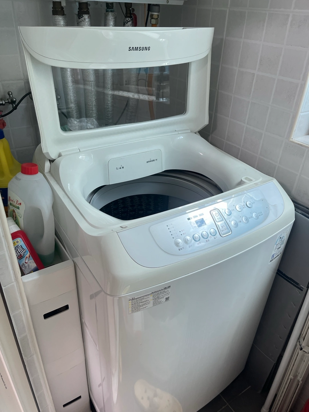통돌이 세탁기 청소