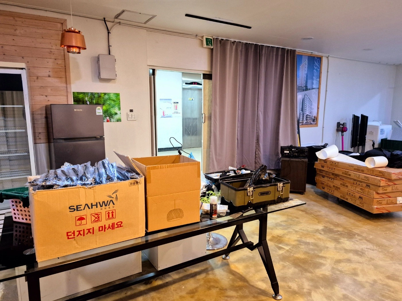 정리 청소 꾸미기등 설치작업등