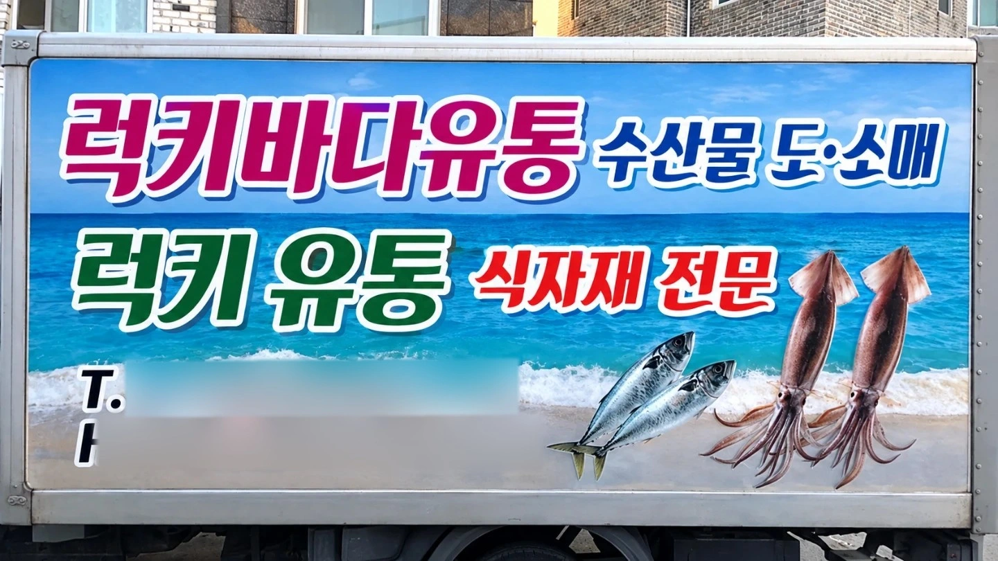 강릉 럭키바다유통 배달기사님 구인합니다
