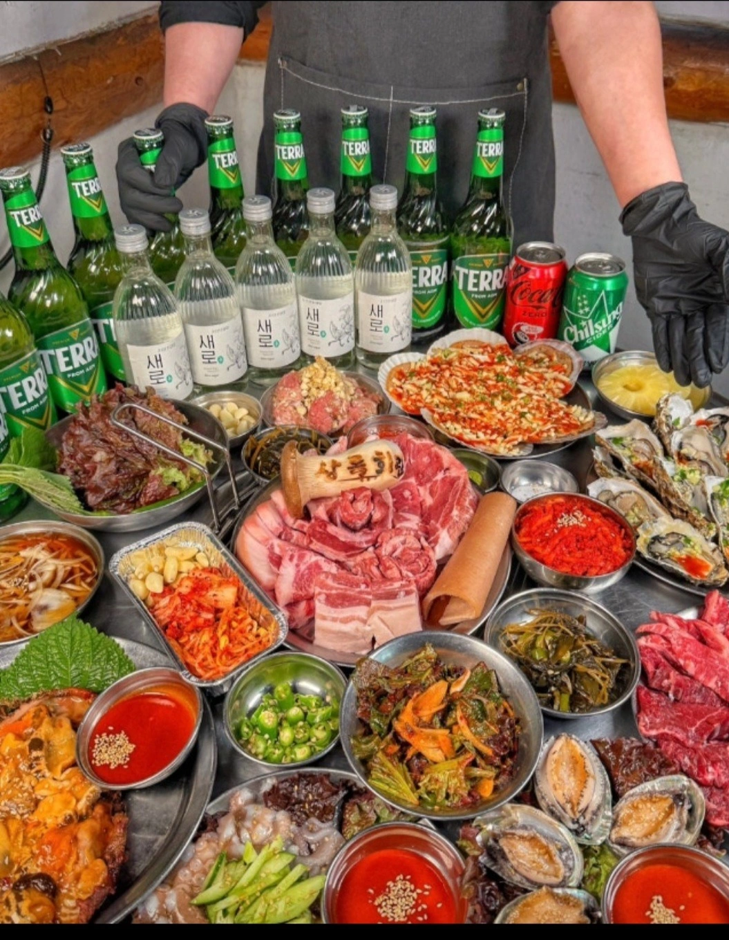 상록회관 반달섬점 주방보조정직원1명