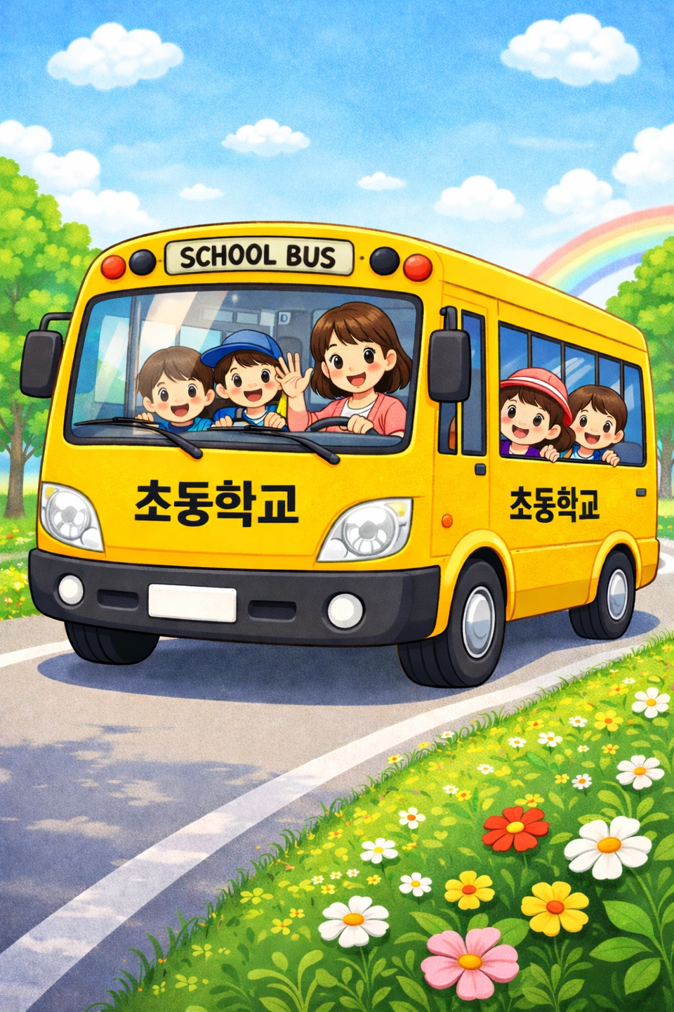 중구 예장동 소재 ㅇㅇ초등학교 차량안전지도사 채용공고