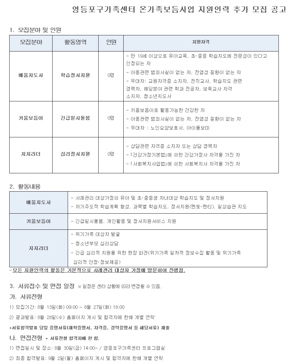 신길동 영등포구가족센터 아르바이트 장소 (1)