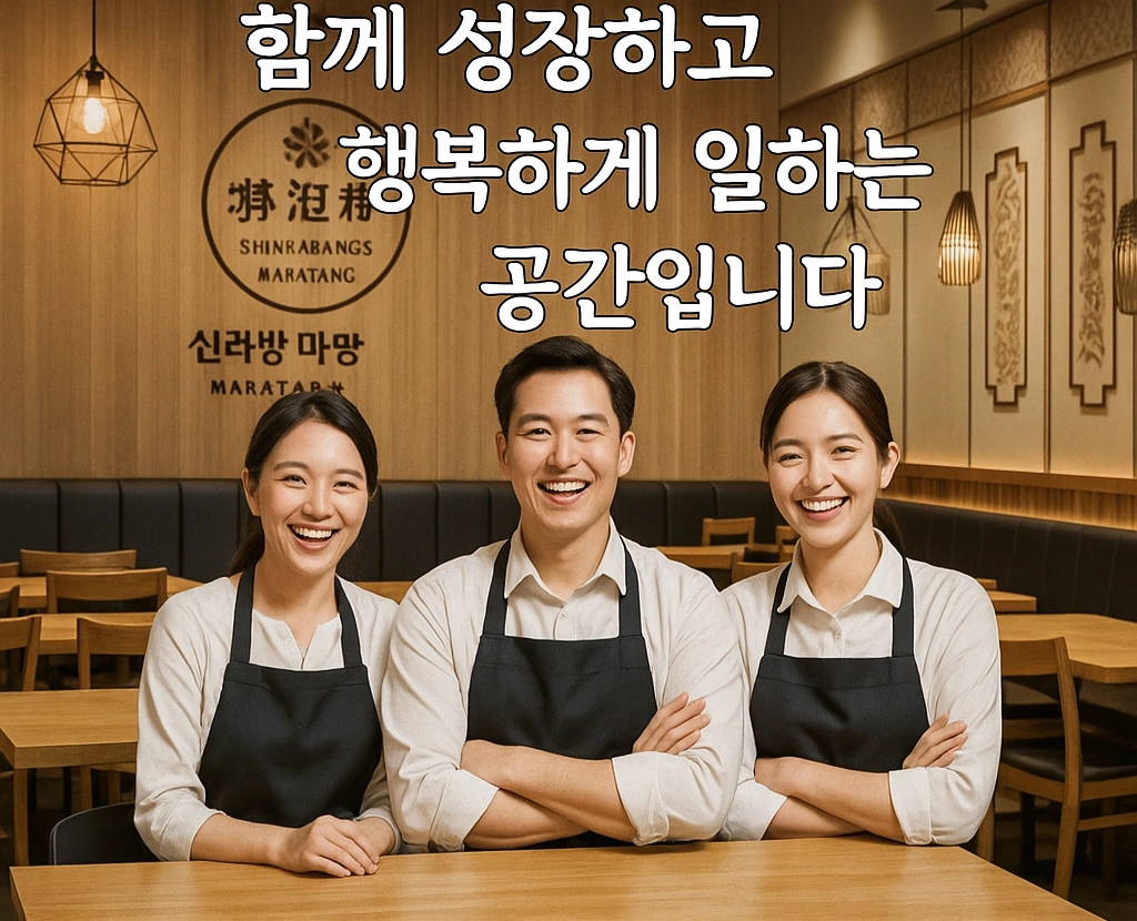 장안동마라탕가게서 직원구합니다(주5일)