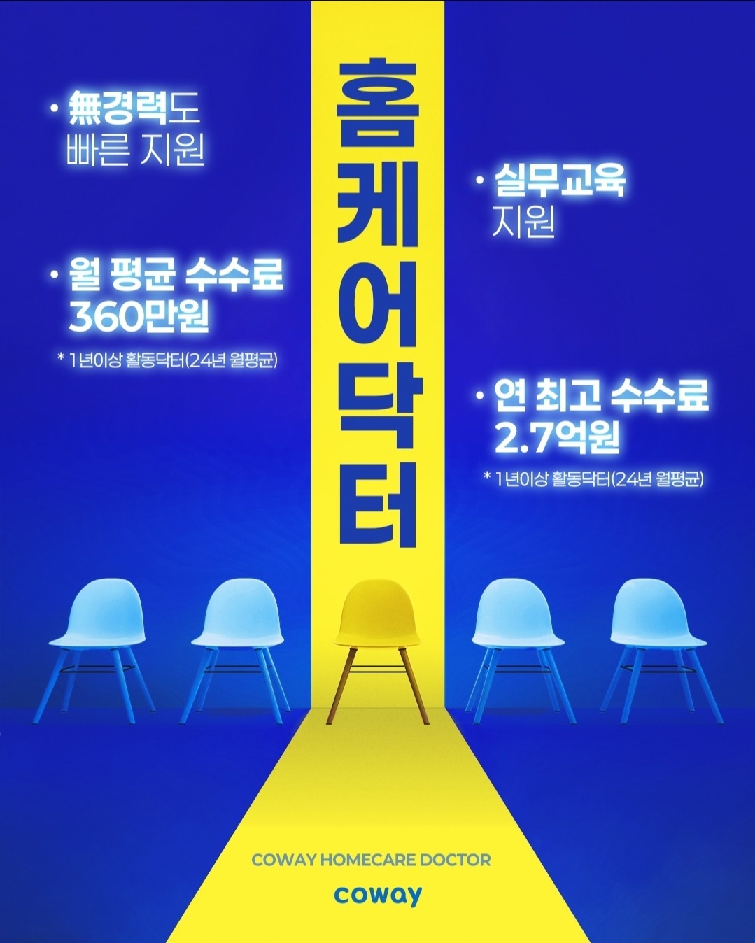 코웨이 홈케어닥터(남.성) 모집 공고 썸네일
