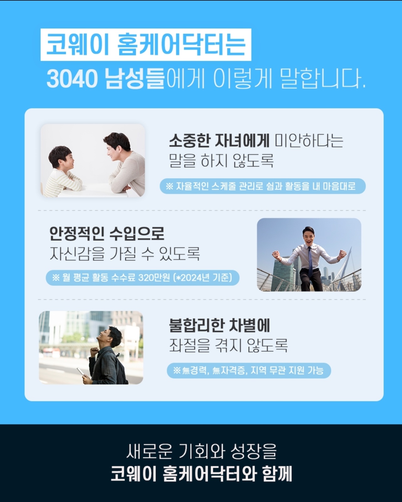 코웨이 홈케어닥터(남.성) 모집 공고 썸네일