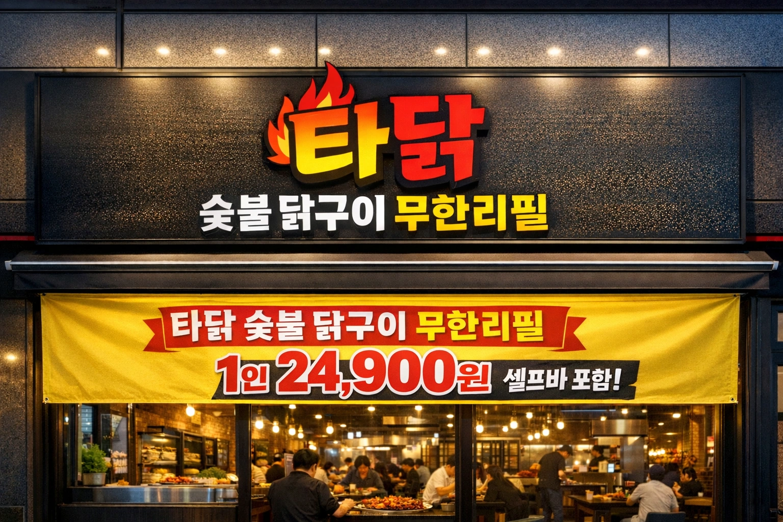 이동 타닭에서 주방직원 구합니다