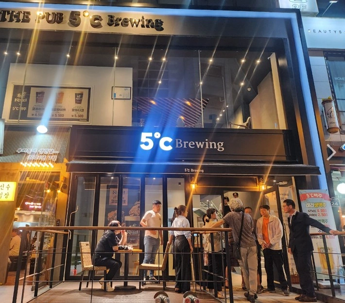 5도씨호프집에서 홀 알바(주말알바)구합니다