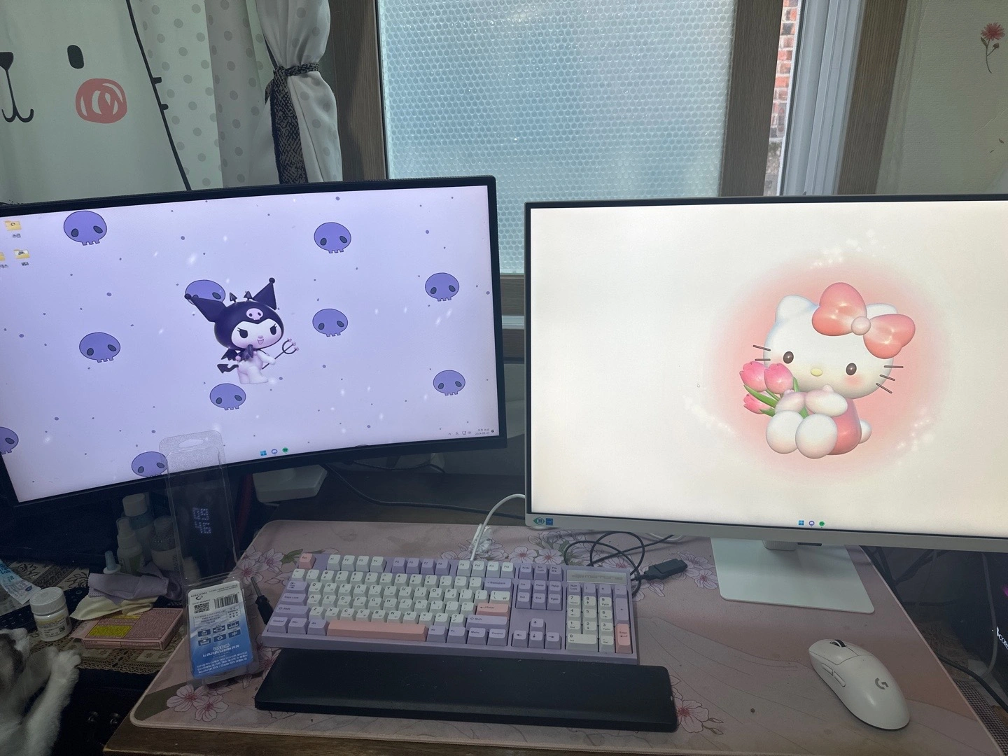 모니터암 설치해주실분