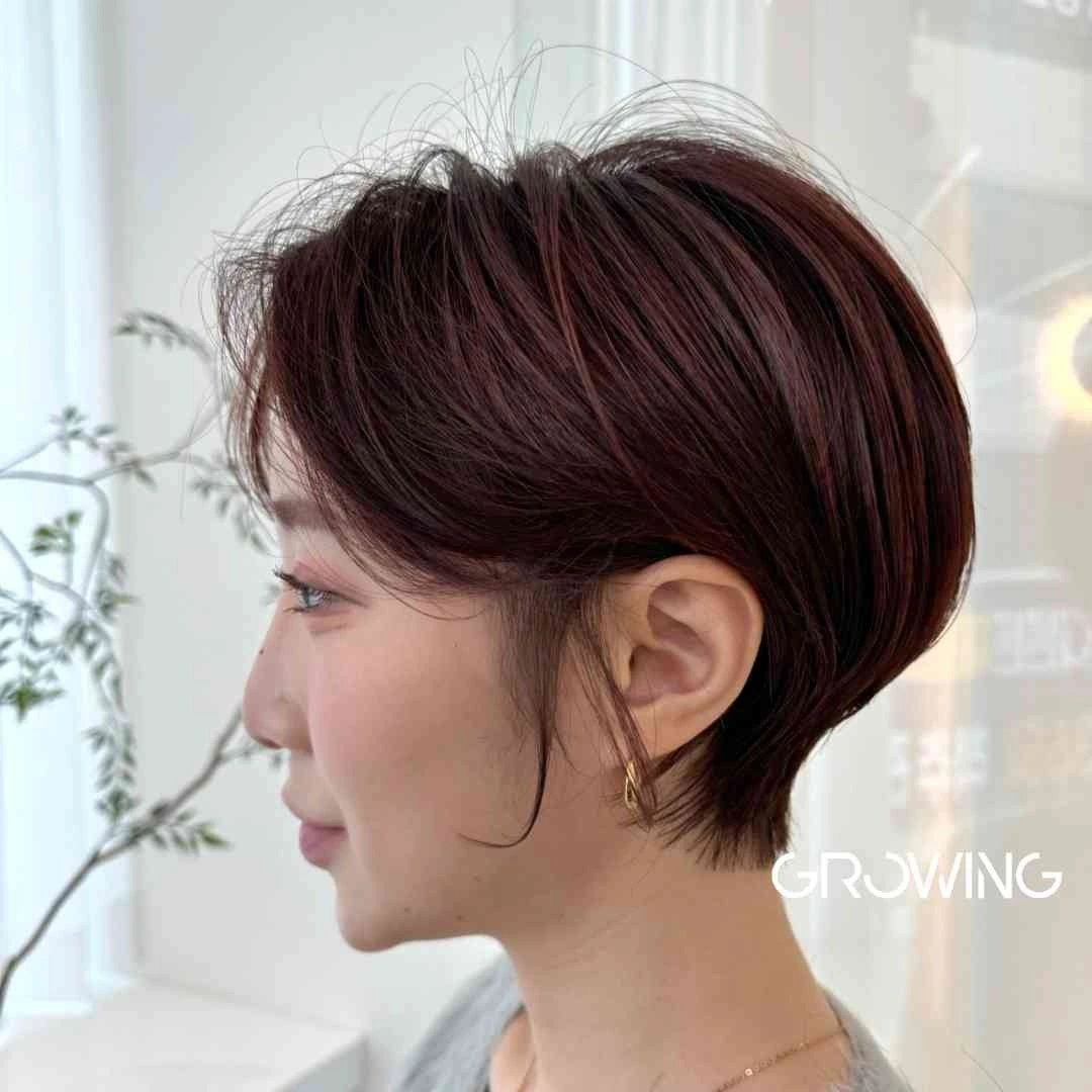 새치커버 숏컷 모델구합니다