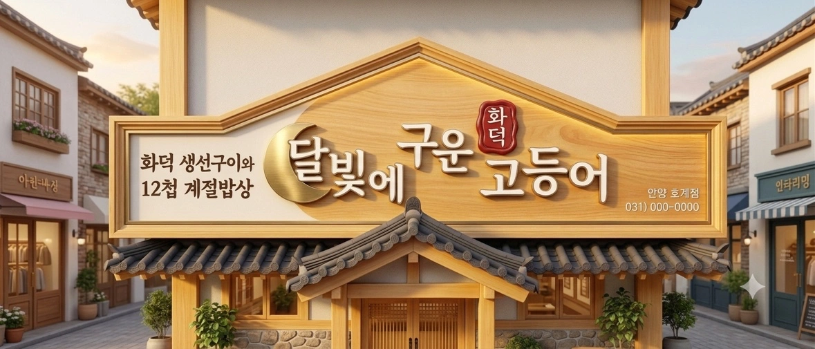달빛에 구운 고등어 안양호계점에서 직원모집합니다!