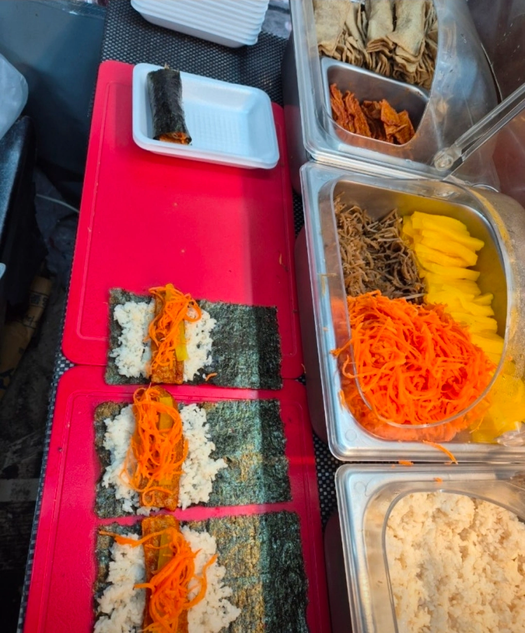 죽도시장 김밥집 주말,국공휴일,명절시급13,000원