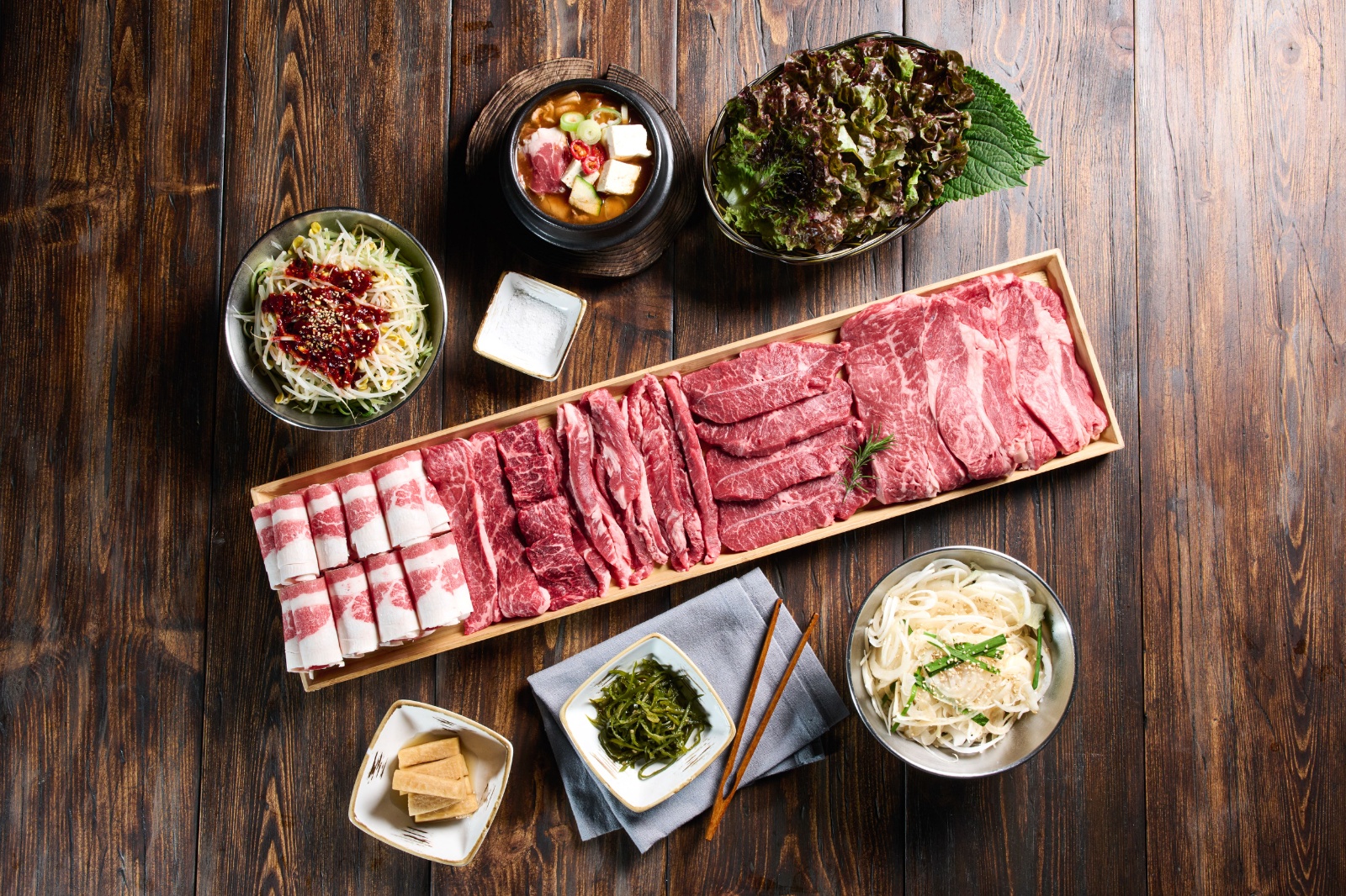 꽃담우 정육식당 기업도시직영점 [서빙 아르바이트] 공고 썸네일