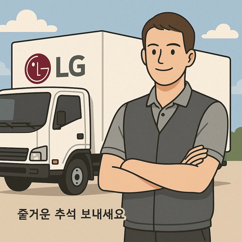 LG전자 설치 보조기사 구인합니다