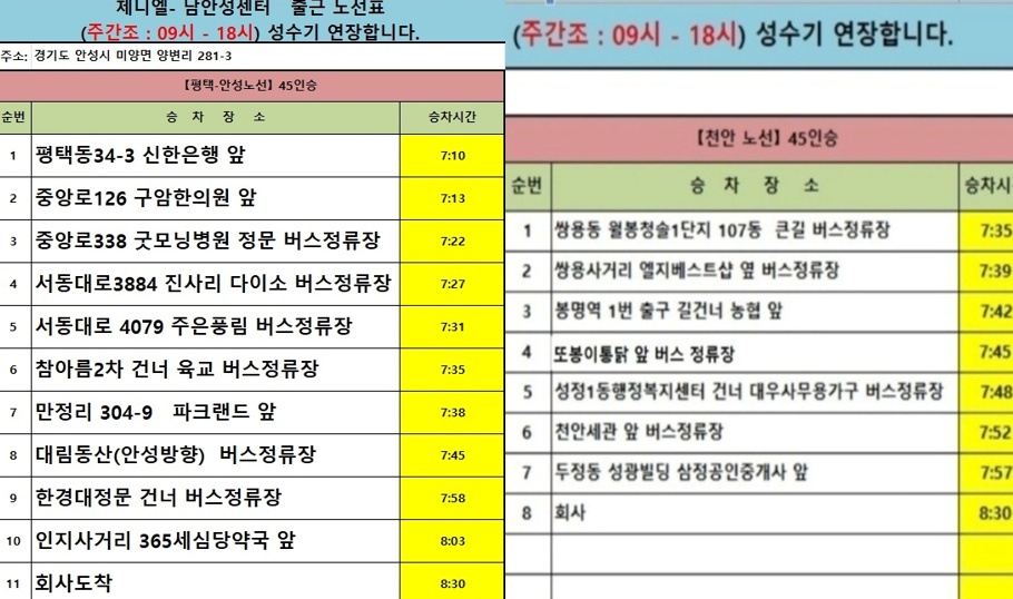 공도읍 신성통상 안성센터 아르바이트 장소 (2)