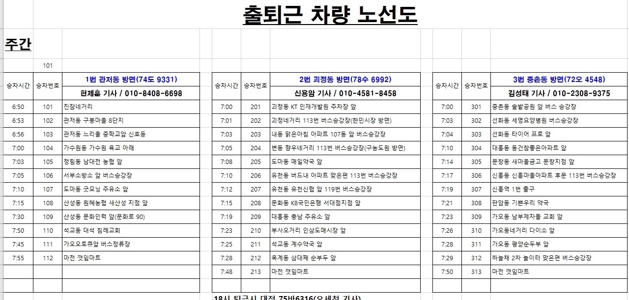 주간 또는 야간 모집 공고 썸네일