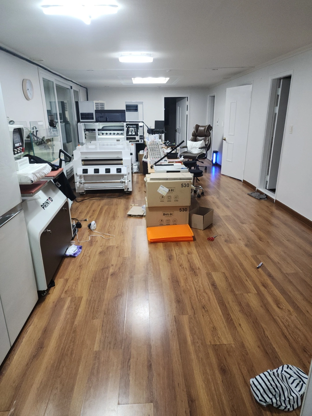 간단 포장, 제품 관리 업무