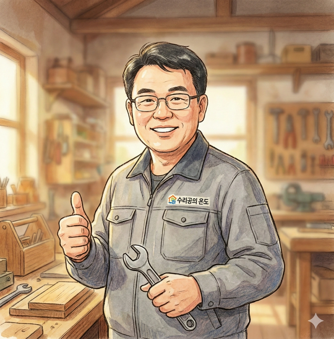목수, 도배, 설비 수리공을 모집합니다.