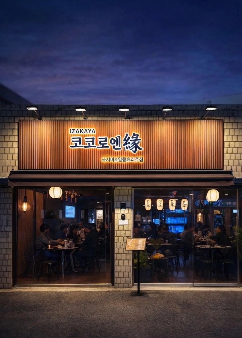 코코로엔 금토 마감조 홀서빙&주방보조 구인