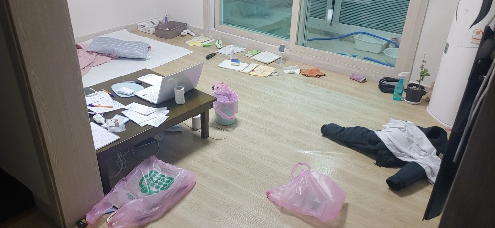 가정집 가사 청소