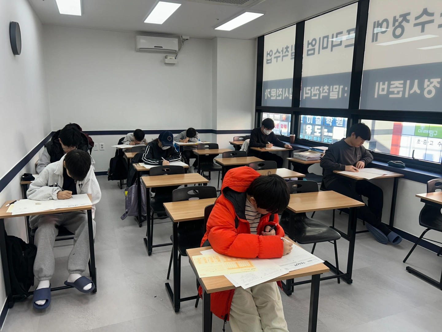 수학학원 채점 및 클리닉 알바 모집