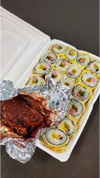 달인즉석계란말이김밥