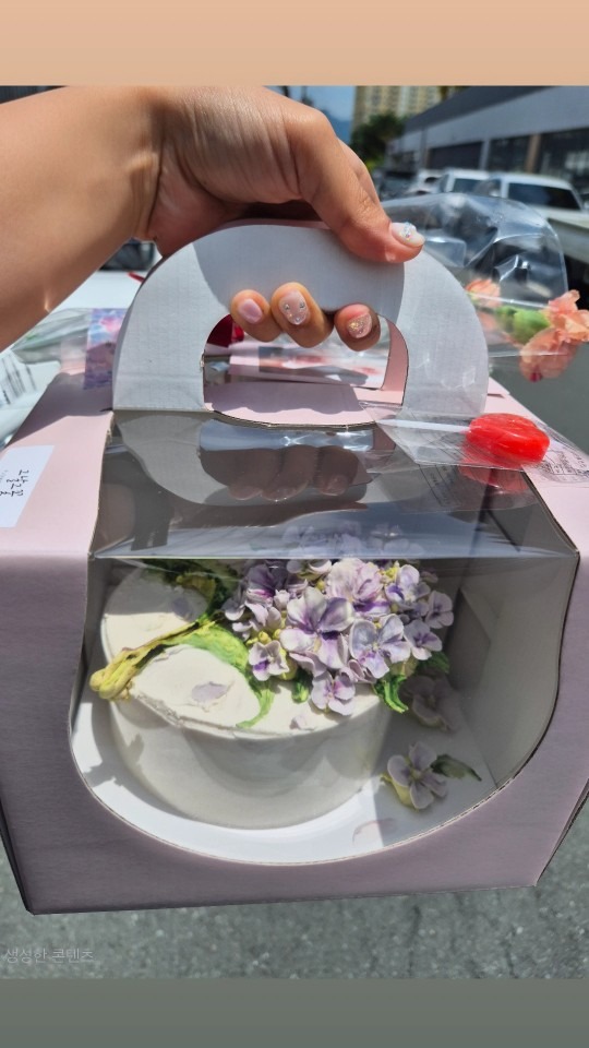 그날그꽃cake picture 1