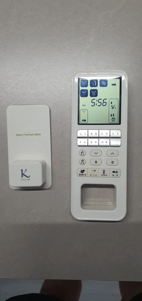 계림 변기일체형비데용 중고 리모컨